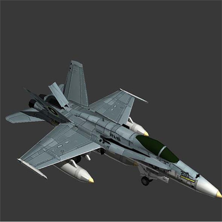龙里3D舰载战斗机模型